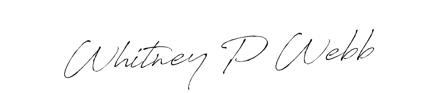 Make a beautiful signature design for name Whitney P Webb. Use this online signature maker to create a handwritten signature for free. Whitney P Webb signature style 6 images and pictures png