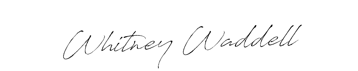Similarly Antro_Vectra is the best handwritten signature design. Signature creator online .You can use it as an online autograph creator for name Whitney Waddell. Whitney Waddell signature style 6 images and pictures png