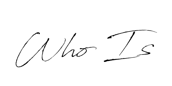 Here are the top 10 professional signature styles for the name Who Is. These are the best autograph styles you can use for your name. Who Is signature style 6 images and pictures png