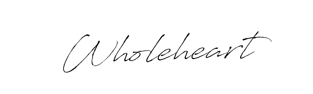 Make a beautiful signature design for name Wholeheart. Use this online signature maker to create a handwritten signature for free. Wholeheart signature style 6 images and pictures png