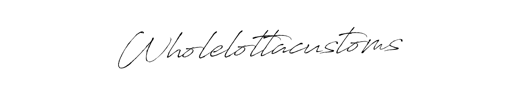 Make a short Wholelottacustoms signature style. Manage your documents anywhere anytime using Antro_Vectra. Create and add eSignatures, submit forms, share and send files easily. Wholelottacustoms signature style 6 images and pictures png