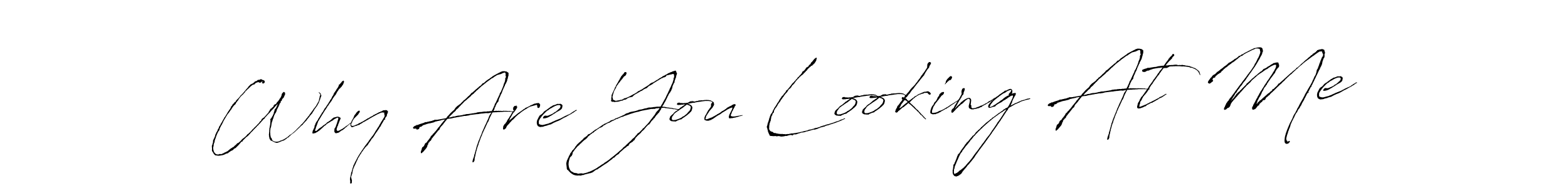 Also You can easily find your signature by using the search form. We will create Why Are You Looking At Me name handwritten signature images for you free of cost using Antro_Vectra sign style. Why Are You Looking At Me signature style 6 images and pictures png