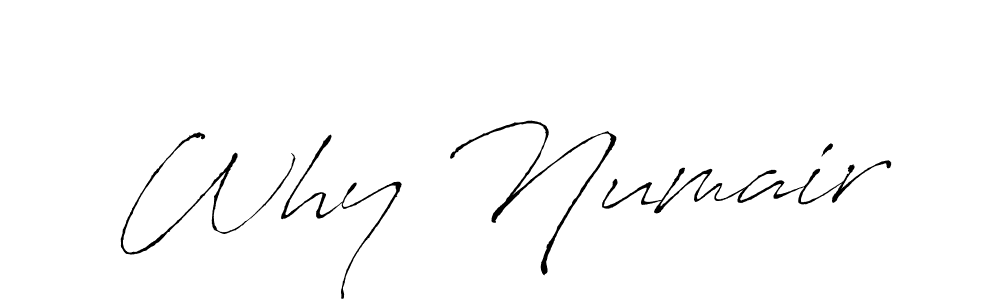 Also You can easily find your signature by using the search form. We will create Why Numair name handwritten signature images for you free of cost using Antro_Vectra sign style. Why Numair signature style 6 images and pictures png