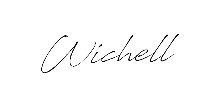 How to make Wichell name signature. Use Antro_Vectra style for creating short signs online. This is the latest handwritten sign. Wichell signature style 6 images and pictures png