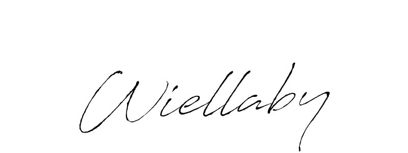 How to Draw Wiellaby signature style? Antro_Vectra is a latest design signature styles for name Wiellaby. Wiellaby signature style 6 images and pictures png
