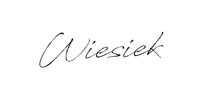 Wiesiek stylish signature style. Best Handwritten Sign (Antro_Vectra) for my name. Handwritten Signature Collection Ideas for my name Wiesiek. Wiesiek signature style 6 images and pictures png