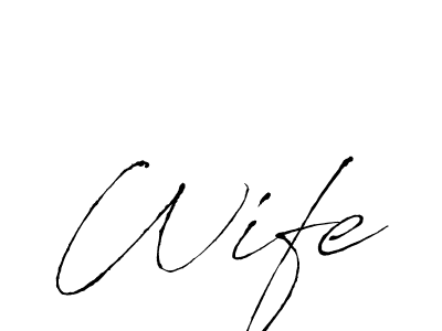 See photos of Wife official signature by Spectra . Check more albums & portfolios. Read reviews & check more about Antro_Vectra font. Wife signature style 6 images and pictures png