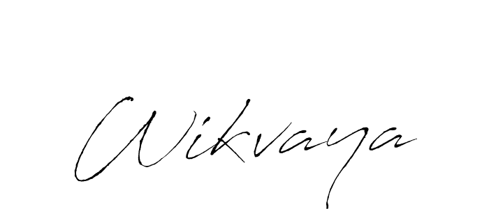 Antro_Vectra is a professional signature style that is perfect for those who want to add a touch of class to their signature. It is also a great choice for those who want to make their signature more unique. Get Wikvaya name to fancy signature for free. Wikvaya signature style 6 images and pictures png
