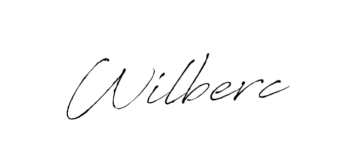 Make a beautiful signature design for name Wilberc. With this signature (Antro_Vectra) style, you can create a handwritten signature for free. Wilberc signature style 6 images and pictures png