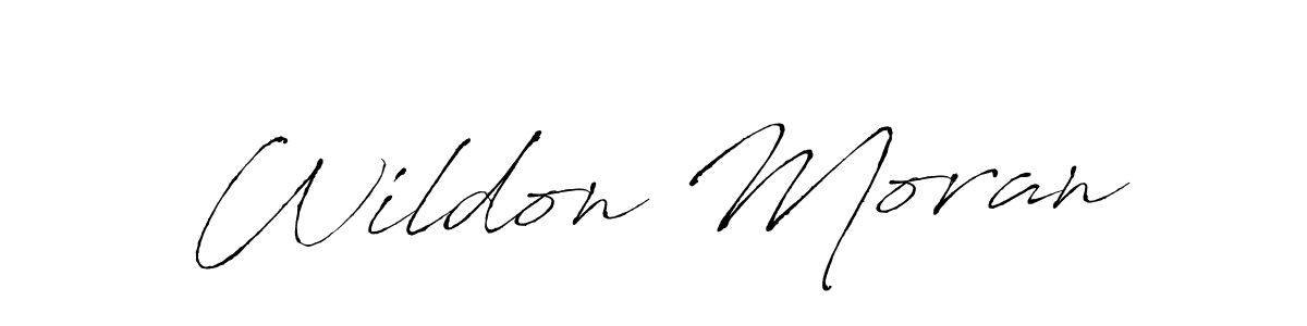 The best way (Antro_Vectra) to make a short signature is to pick only two or three words in your name. The name Wildon Moran include a total of six letters. For converting this name. Wildon Moran signature style 6 images and pictures png