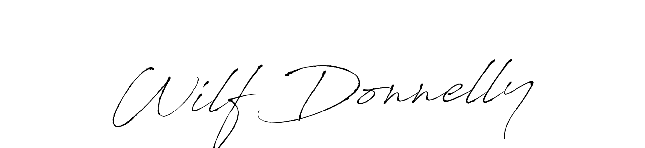 Also You can easily find your signature by using the search form. We will create Wilf Donnelly name handwritten signature images for you free of cost using Antro_Vectra sign style. Wilf Donnelly signature style 6 images and pictures png