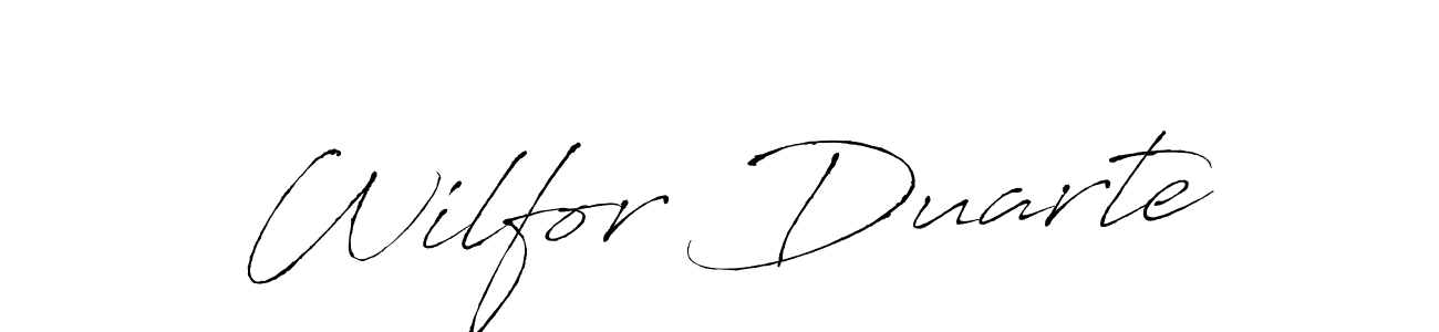 Make a short Wilfor Duarte signature style. Manage your documents anywhere anytime using Antro_Vectra. Create and add eSignatures, submit forms, share and send files easily. Wilfor Duarte signature style 6 images and pictures png
