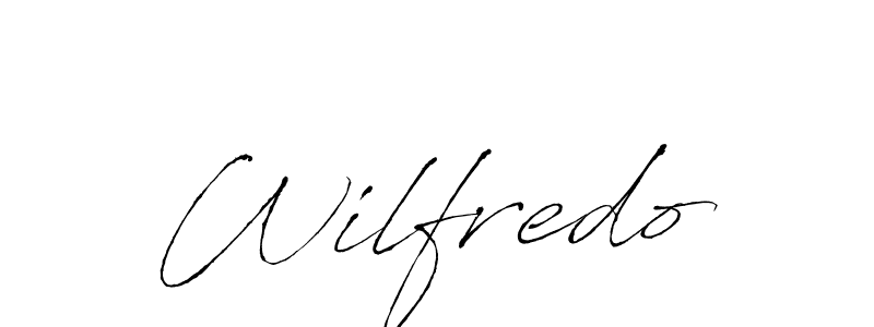 Make a beautiful signature design for name Wilfredo. Use this online signature maker to create a handwritten signature for free. Wilfredo signature style 6 images and pictures png