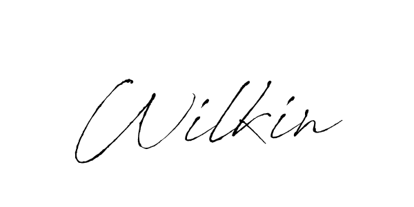 Best and Professional Signature Style for Wilkin. Antro_Vectra Best Signature Style Collection. Wilkin signature style 6 images and pictures png