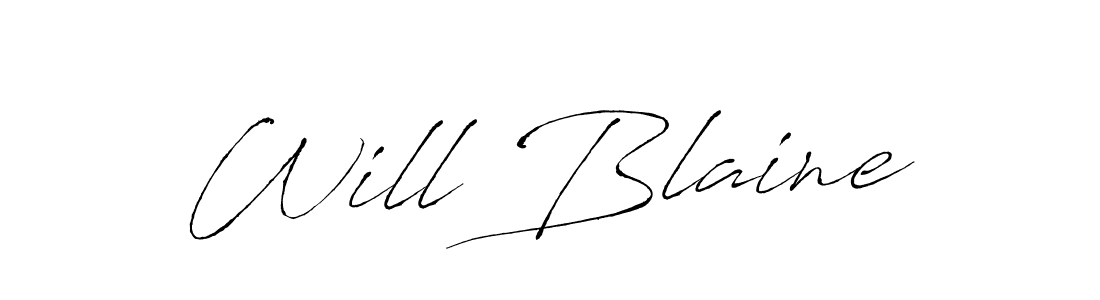 Design your own signature with our free online signature maker. With this signature software, you can create a handwritten (Antro_Vectra) signature for name Will Blaine. Will Blaine signature style 6 images and pictures png