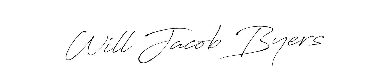 if you are searching for the best signature style for your name Will Jacob Byers. so please give up your signature search. here we have designed multiple signature styles  using Antro_Vectra. Will Jacob Byers signature style 6 images and pictures png
