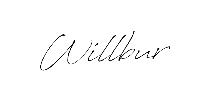 You should practise on your own different ways (Antro_Vectra) to write your name (Willbur) in signature. don't let someone else do it for you. Willbur signature style 6 images and pictures png