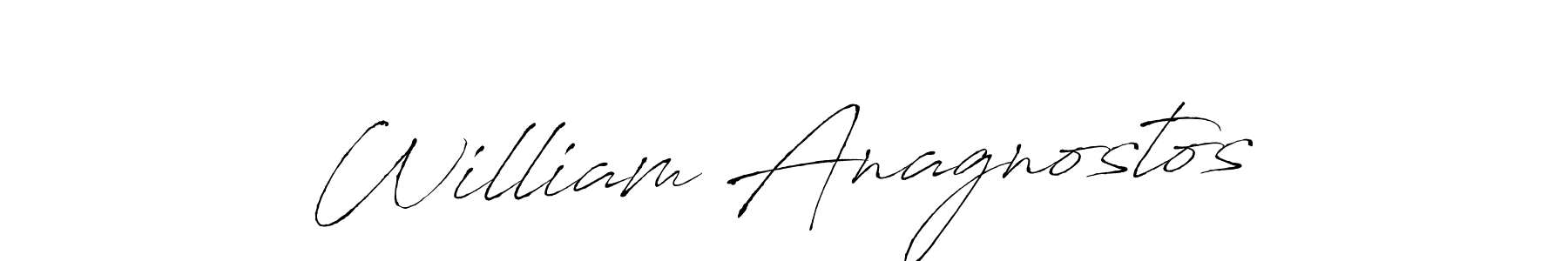 How to Draw William Anagnostos signature style? Antro_Vectra is a latest design signature styles for name William Anagnostos. William Anagnostos signature style 6 images and pictures png