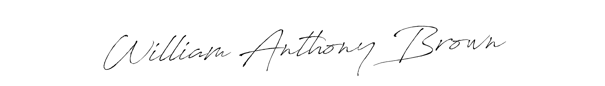 How to make William Anthony Brown signature? Antro_Vectra is a professional autograph style. Create handwritten signature for William Anthony Brown name. William Anthony Brown signature style 6 images and pictures png