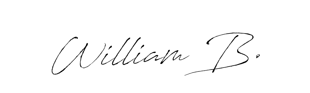 How to Draw William B. signature style? Antro_Vectra is a latest design signature styles for name William B.. William B. signature style 6 images and pictures png