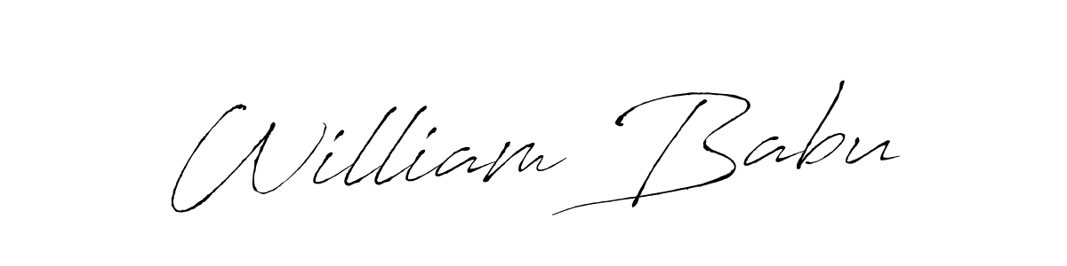 Here are the top 10 professional signature styles for the name William Babu. These are the best autograph styles you can use for your name. William Babu signature style 6 images and pictures png