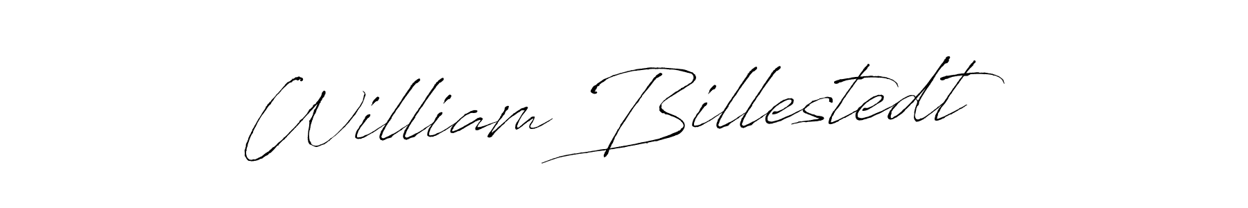 It looks lik you need a new signature style for name William Billestedt. Design unique handwritten (Antro_Vectra) signature with our free signature maker in just a few clicks. William Billestedt signature style 6 images and pictures png