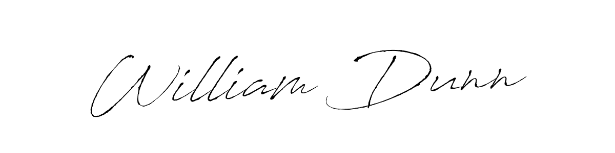 How to make William Dunn name signature. Use Antro_Vectra style for creating short signs online. This is the latest handwritten sign. William Dunn signature style 6 images and pictures png