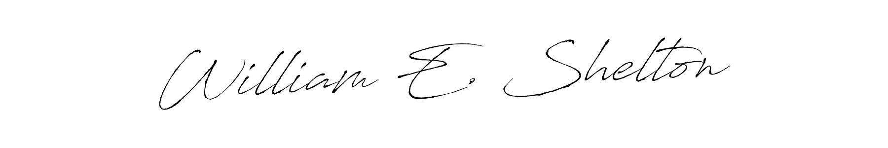 This is the best signature style for the William E. Shelton name. Also you like these signature font (Antro_Vectra). Mix name signature. William E. Shelton signature style 6 images and pictures png