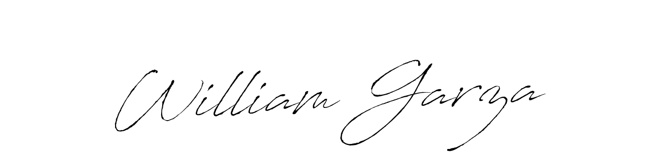 How to make William Garza signature? Antro_Vectra is a professional autograph style. Create handwritten signature for William Garza name. William Garza signature style 6 images and pictures png