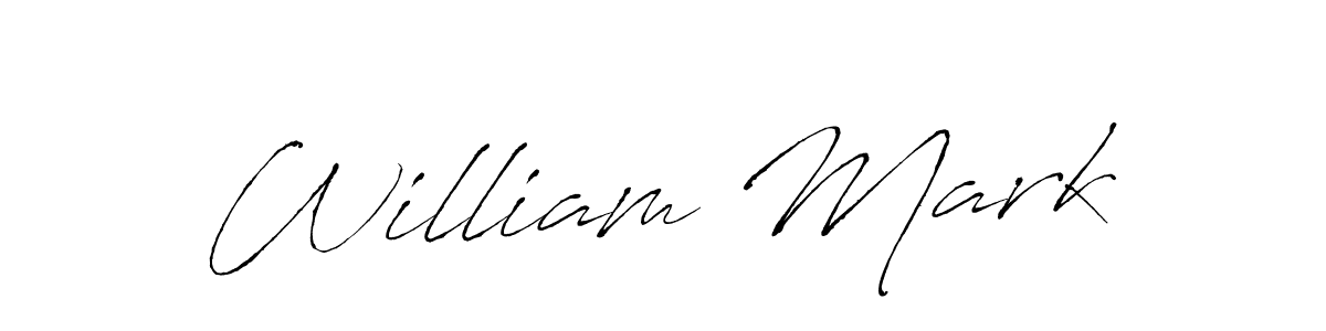 Also You can easily find your signature by using the search form. We will create William Mark name handwritten signature images for you free of cost using Antro_Vectra sign style. William Mark signature style 6 images and pictures png