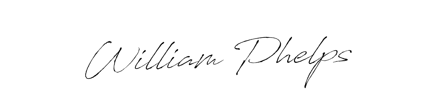 Also we have William Phelps name is the best signature style. Create professional handwritten signature collection using Antro_Vectra autograph style. William Phelps signature style 6 images and pictures png