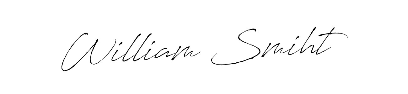 It looks lik you need a new signature style for name William Smiht. Design unique handwritten (Antro_Vectra) signature with our free signature maker in just a few clicks. William Smiht signature style 6 images and pictures png