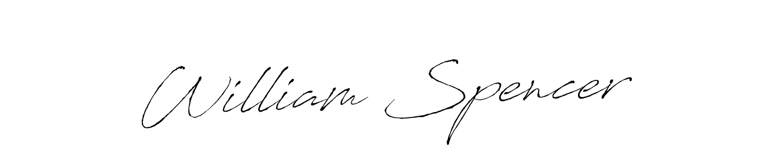 Also You can easily find your signature by using the search form. We will create William Spencer name handwritten signature images for you free of cost using Antro_Vectra sign style. William Spencer signature style 6 images and pictures png
