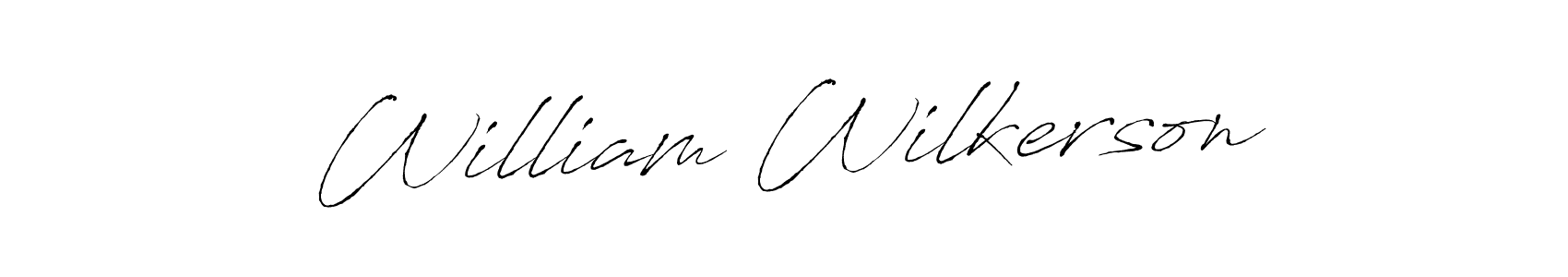 Use a signature maker to create a handwritten signature online. With this signature software, you can design (Antro_Vectra) your own signature for name William Wilkerson. William Wilkerson signature style 6 images and pictures png