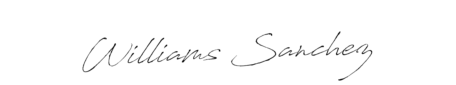 Make a short Williams Sanchez signature style. Manage your documents anywhere anytime using Antro_Vectra. Create and add eSignatures, submit forms, share and send files easily. Williams Sanchez signature style 6 images and pictures png