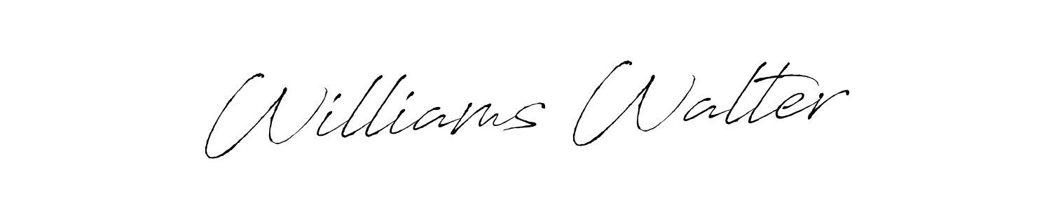 if you are searching for the best signature style for your name Williams Walter. so please give up your signature search. here we have designed multiple signature styles  using Antro_Vectra. Williams Walter signature style 6 images and pictures png