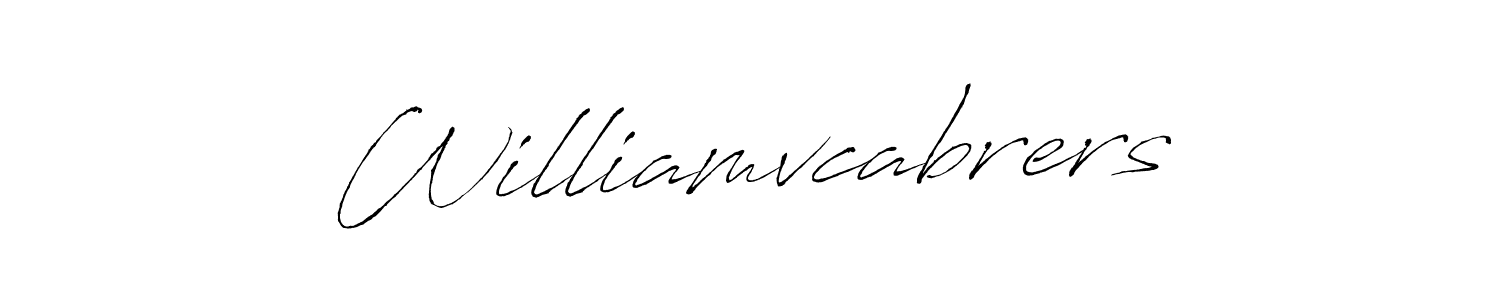 This is the best signature style for the Williamvcabrers name. Also you like these signature font (Antro_Vectra). Mix name signature. Williamvcabrers signature style 6 images and pictures png