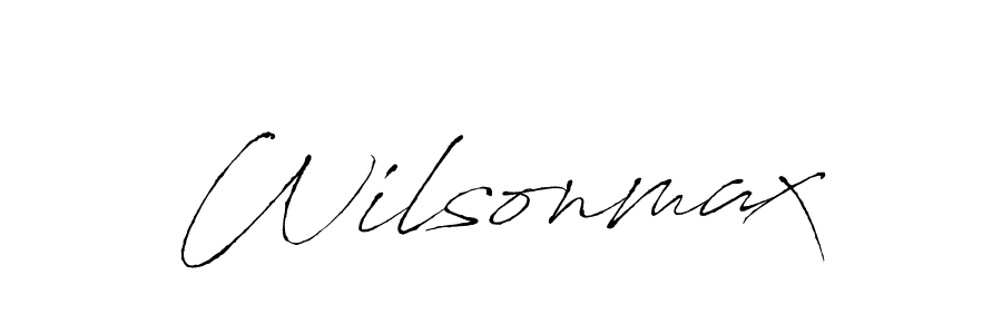 Also we have Wilsonmax name is the best signature style. Create professional handwritten signature collection using Antro_Vectra autograph style. Wilsonmax signature style 6 images and pictures png