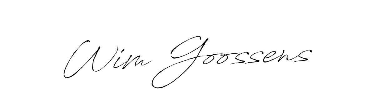 You can use this online signature creator to create a handwritten signature for the name Wim Goossens. This is the best online autograph maker. Wim Goossens signature style 6 images and pictures png