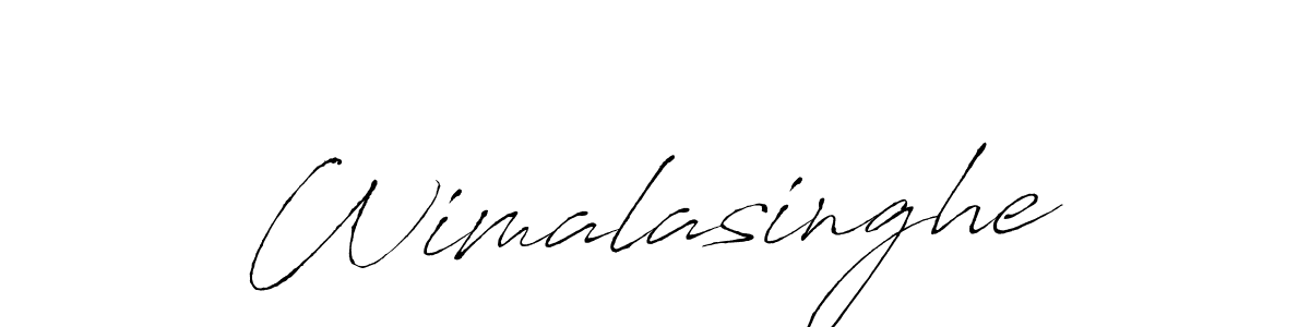 Wimalasinghe stylish signature style. Best Handwritten Sign (Antro_Vectra) for my name. Handwritten Signature Collection Ideas for my name Wimalasinghe. Wimalasinghe signature style 6 images and pictures png