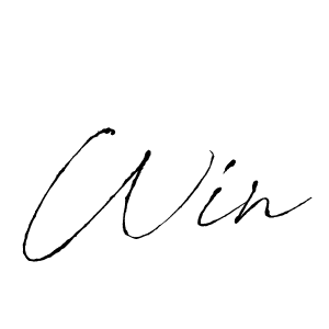 Create a beautiful signature design for name Win. With this signature (Antro_Vectra) fonts, you can make a handwritten signature for free. Win signature style 6 images and pictures png