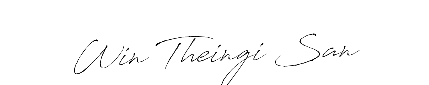 Here are the top 10 professional signature styles for the name Win Theingi San. These are the best autograph styles you can use for your name. Win Theingi San signature style 6 images and pictures png