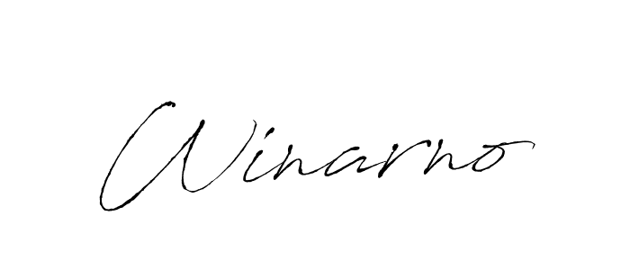 Use a signature maker to create a handwritten signature online. With this signature software, you can design (Antro_Vectra) your own signature for name Winarno. Winarno signature style 6 images and pictures png