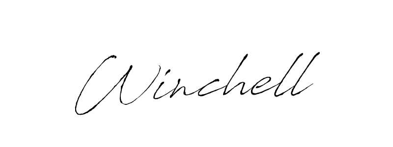 Use a signature maker to create a handwritten signature online. With this signature software, you can design (Antro_Vectra) your own signature for name Winchell. Winchell signature style 6 images and pictures png