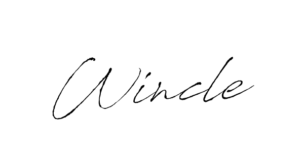 The best way (Antro_Vectra) to make a short signature is to pick only two or three words in your name. The name Wincle include a total of six letters. For converting this name. Wincle signature style 6 images and pictures png