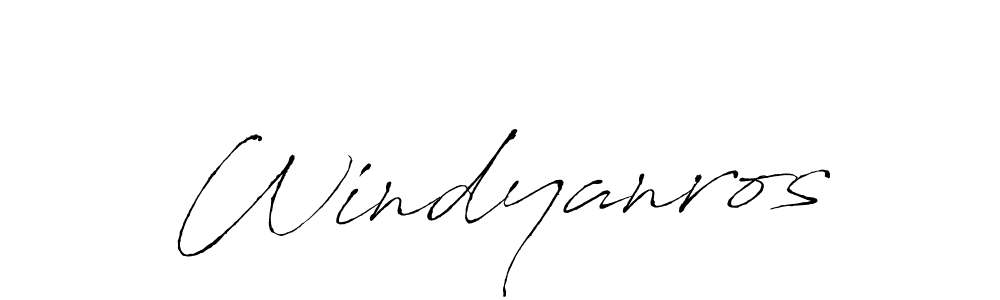 Make a beautiful signature design for name Windyanros. Use this online signature maker to create a handwritten signature for free. Windyanros signature style 6 images and pictures png