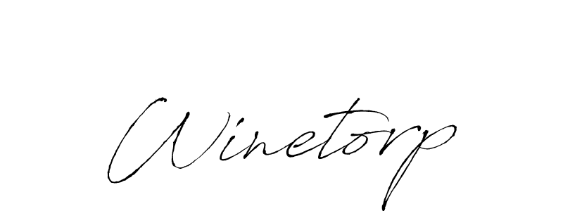 Make a beautiful signature design for name Winetorp. With this signature (Antro_Vectra) style, you can create a handwritten signature for free. Winetorp signature style 6 images and pictures png