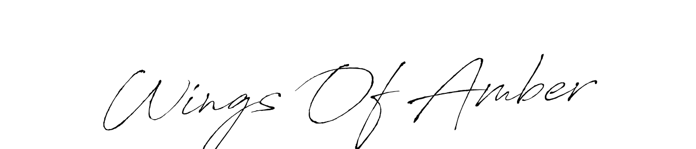Make a beautiful signature design for name Wings Of Amber. Use this online signature maker to create a handwritten signature for free. Wings Of Amber signature style 6 images and pictures png