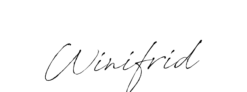 Also we have Winifrid name is the best signature style. Create professional handwritten signature collection using Antro_Vectra autograph style. Winifrid signature style 6 images and pictures png