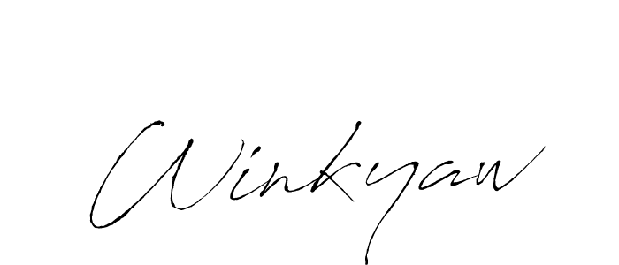 It looks lik you need a new signature style for name Winkyaw. Design unique handwritten (Antro_Vectra) signature with our free signature maker in just a few clicks. Winkyaw signature style 6 images and pictures png